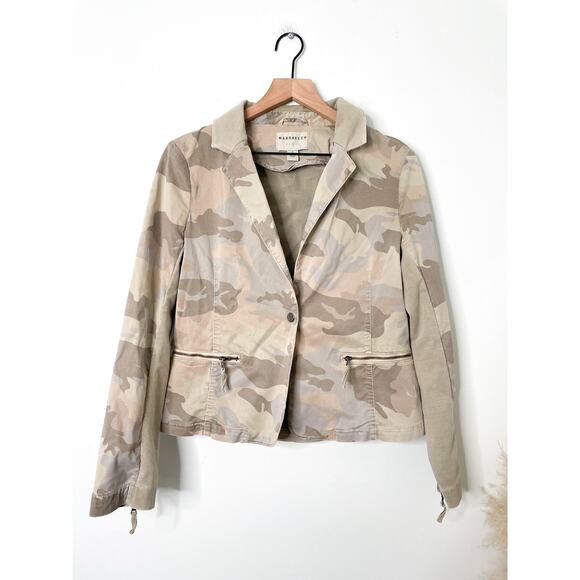 Marrakech Camo Blazer Jacket Small Utility Military Anorak Casual Punk Grunge - Picture 1 of 7